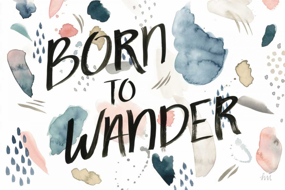 Wall Art Painting id:166843, Name: April Showers Inspiration VI, Artist: Marshall, Laura