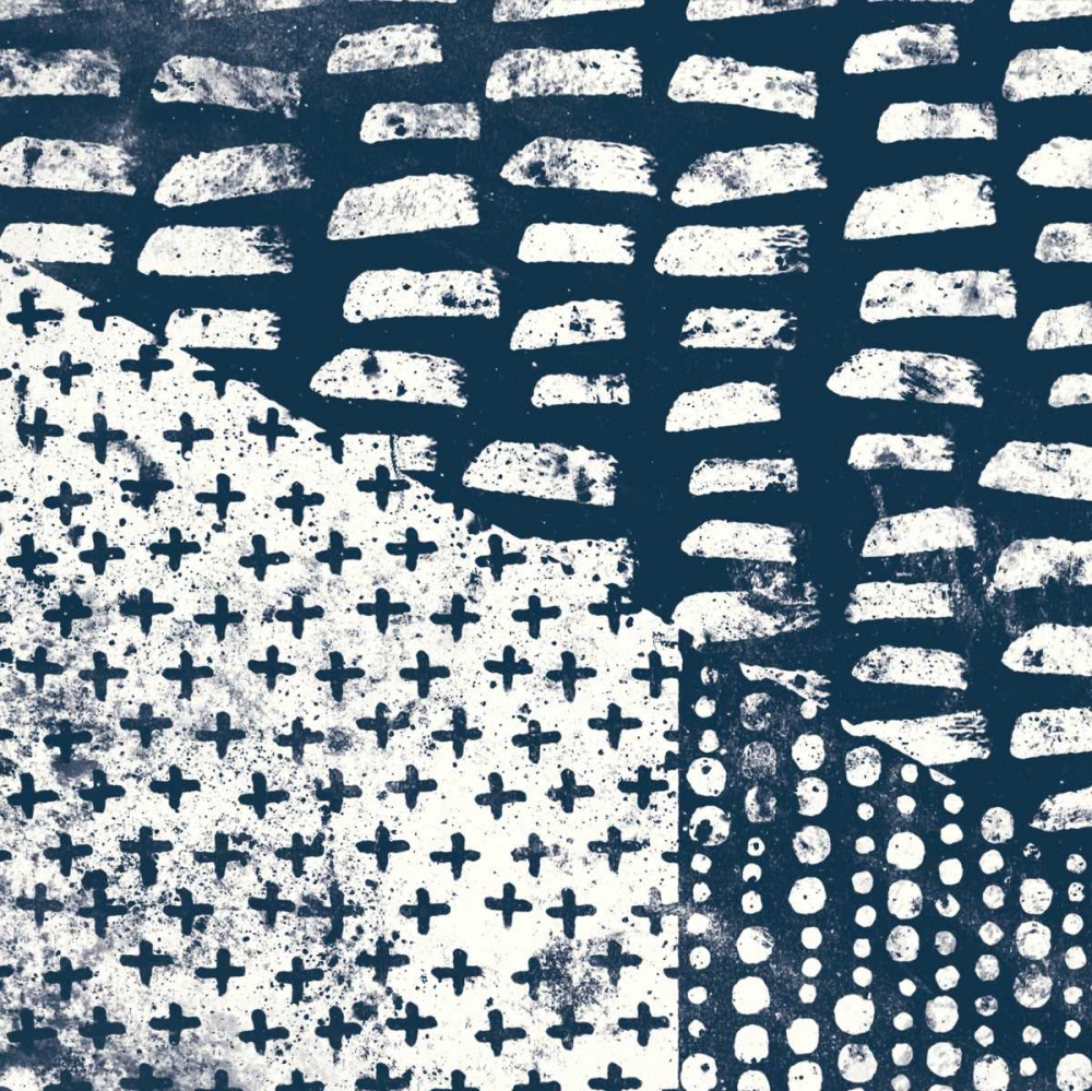 Art Print: Mark Making Tile II