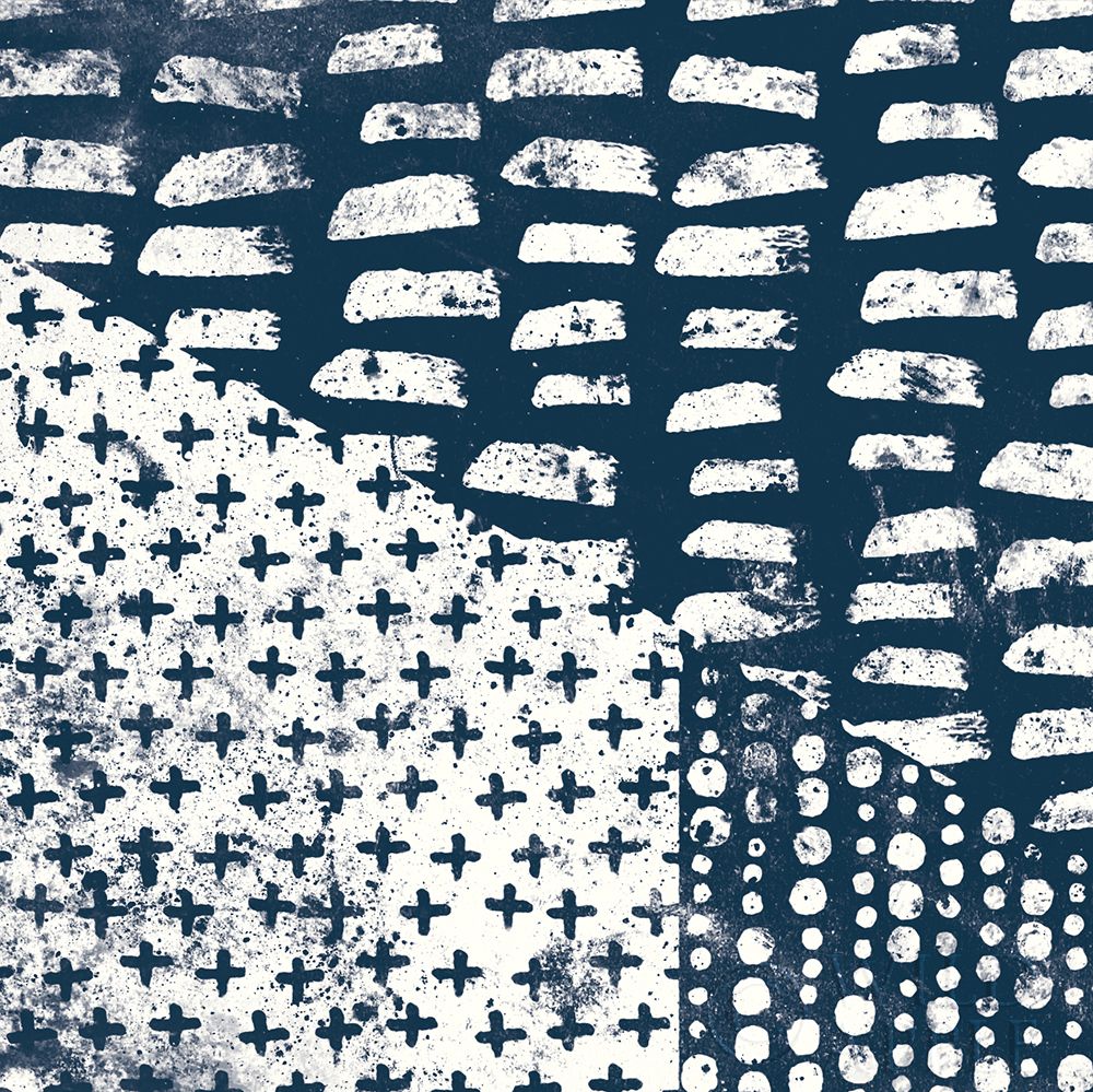 Art Print: Mark Making Tile II