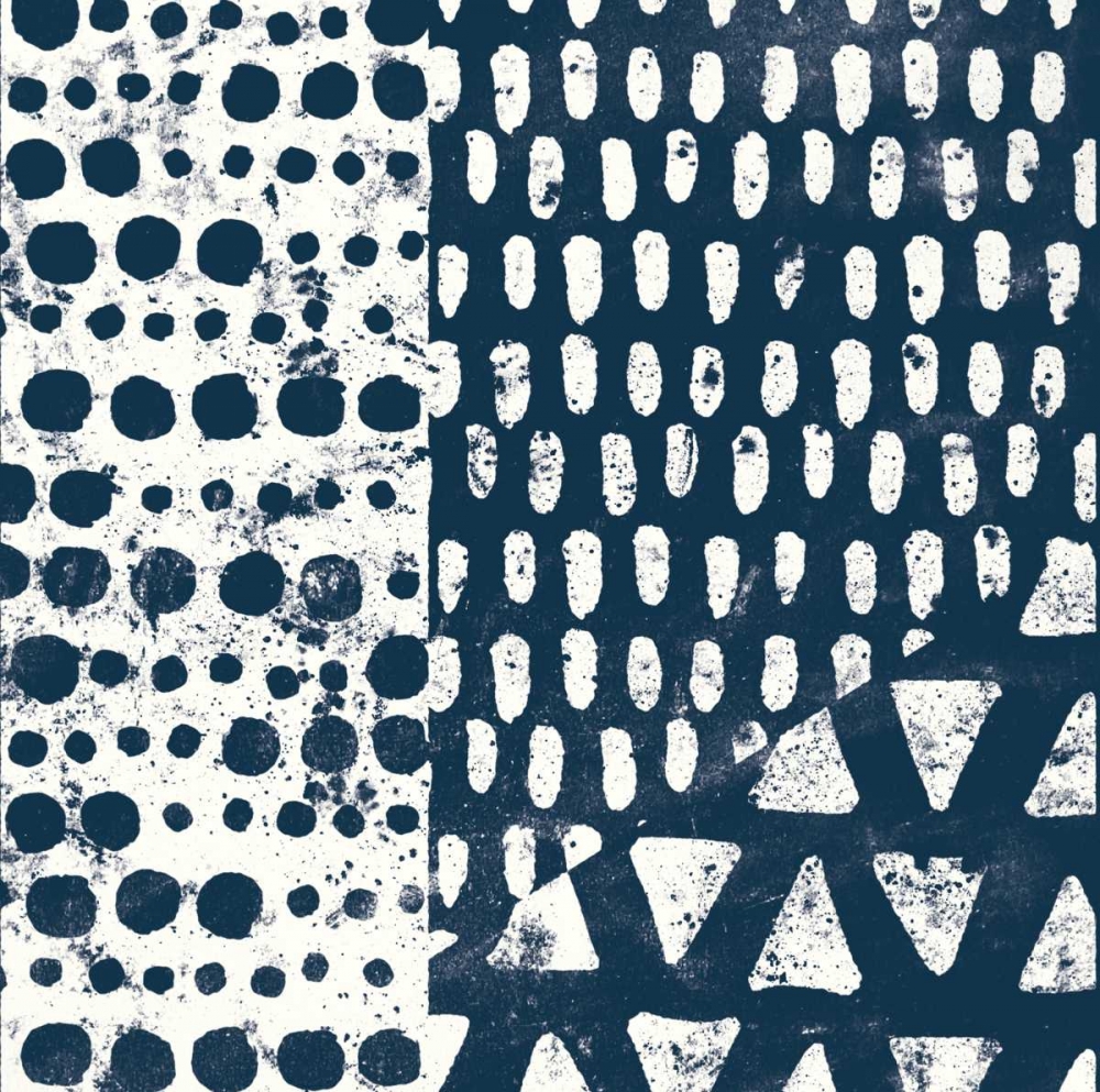 Art Print: Mark Making Tile III