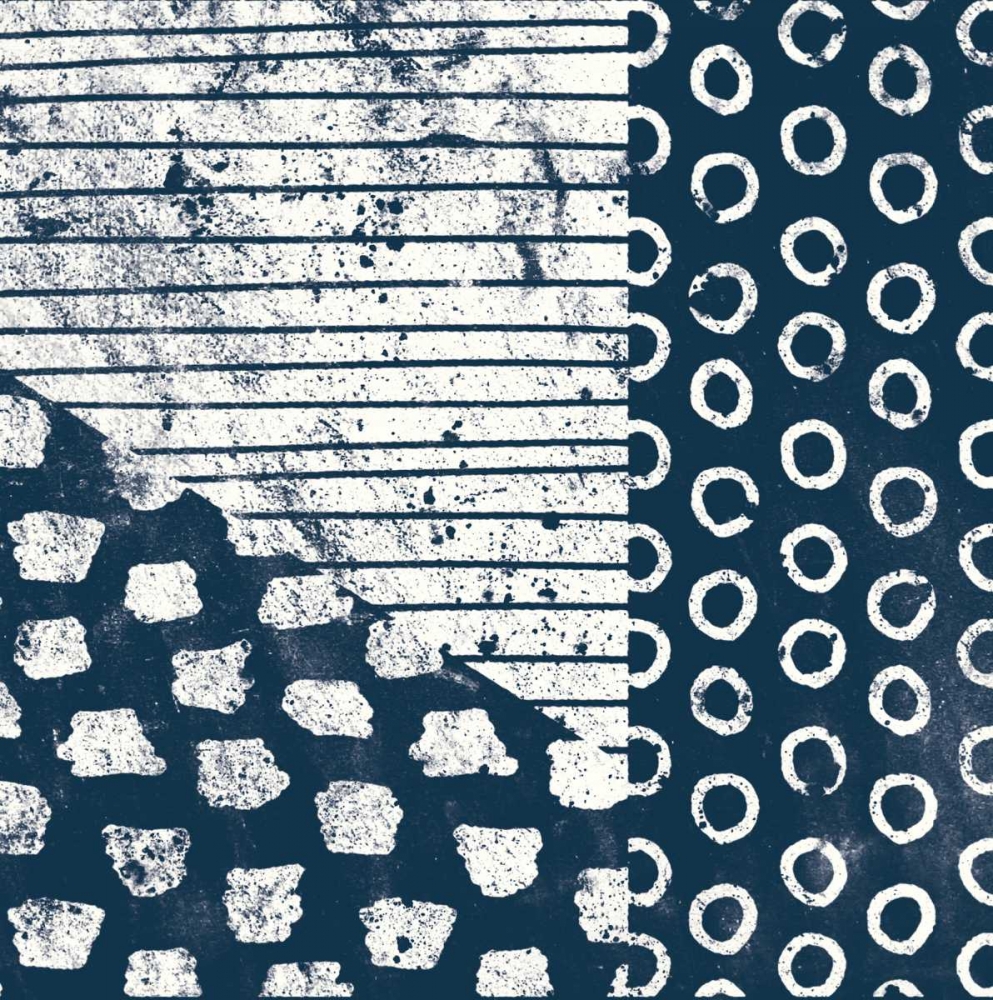 Art Print: Mark Making Tile IV