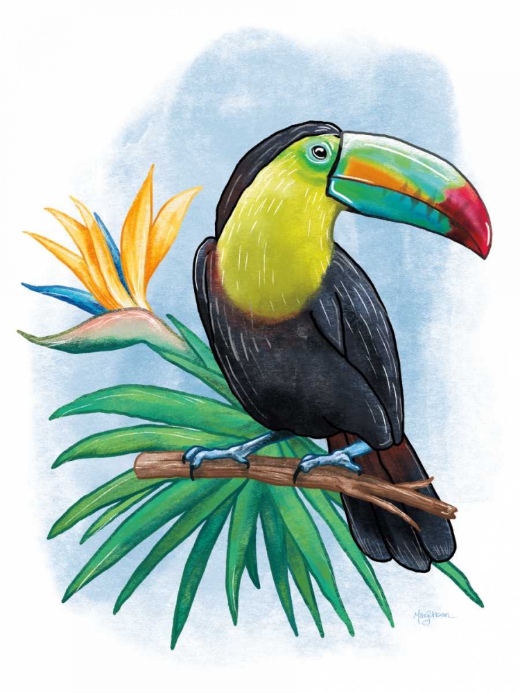 Wall Art Painting id:170729, Name: Tropical Flair IV, Artist: Urban, Mary