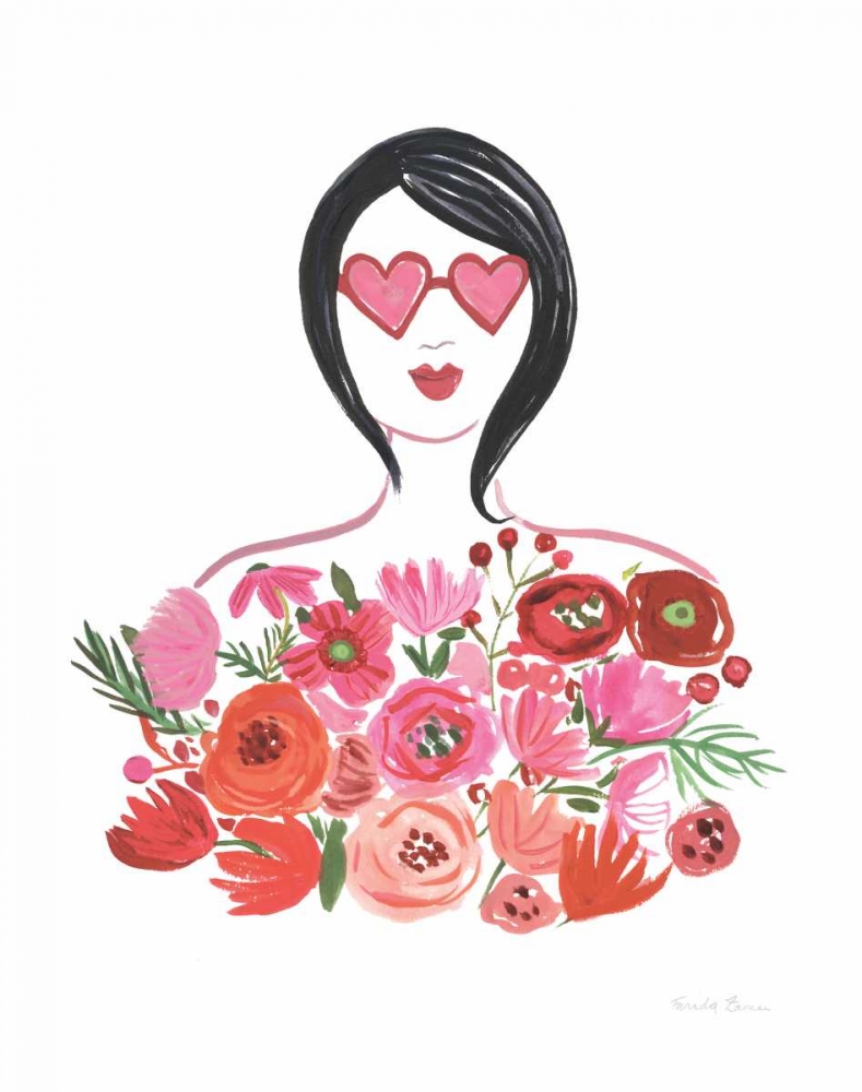 Wall Art Painting id:170679, Name: Valentine Chic I no Words, Artist: Zaman, Farida