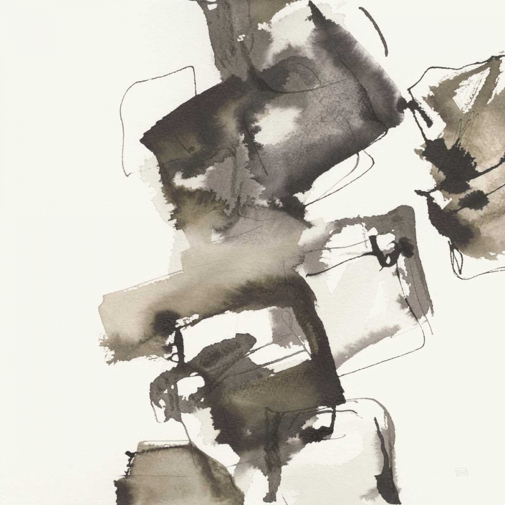 Wall art: Stacked I Greige, by Paschke, Chris