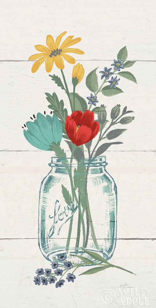 Art Print: Blooming Thoughts XI no Words