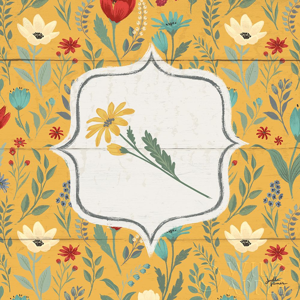 Art Print: Blooming Thoughts V Flower