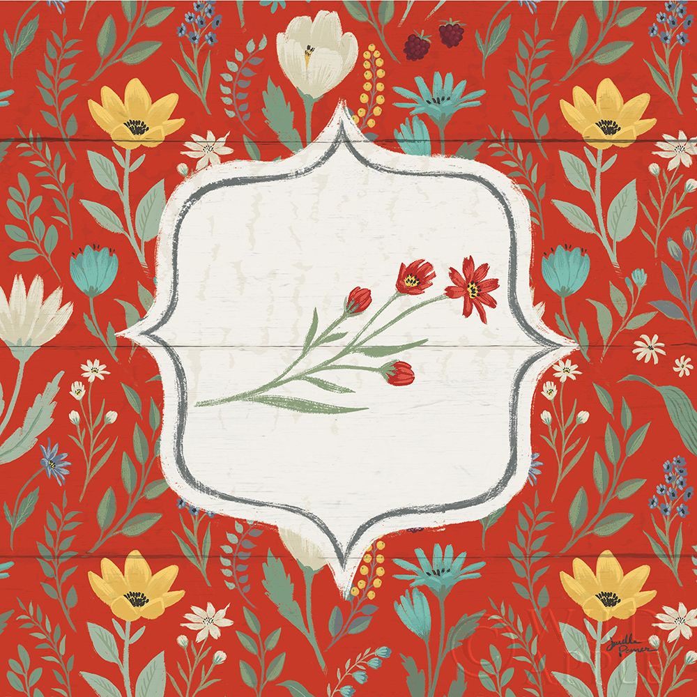 Art Print: Blooming Thoughts VII Flower