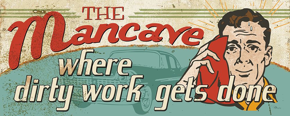 Art Print: Mancave III