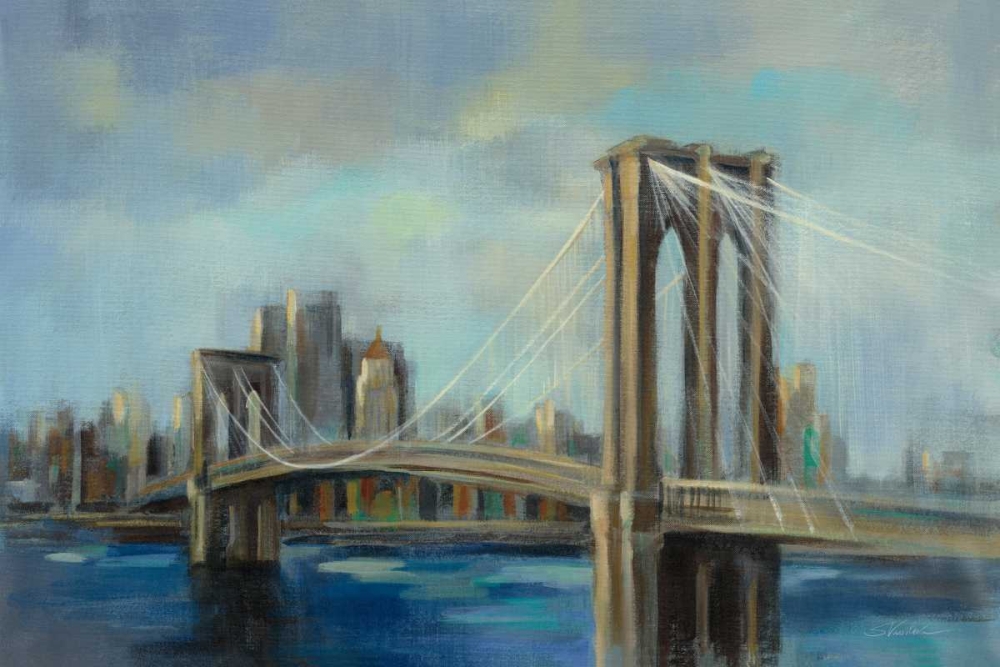 Wall art: Brooklyn Bridge, by Vassileva, Silvia