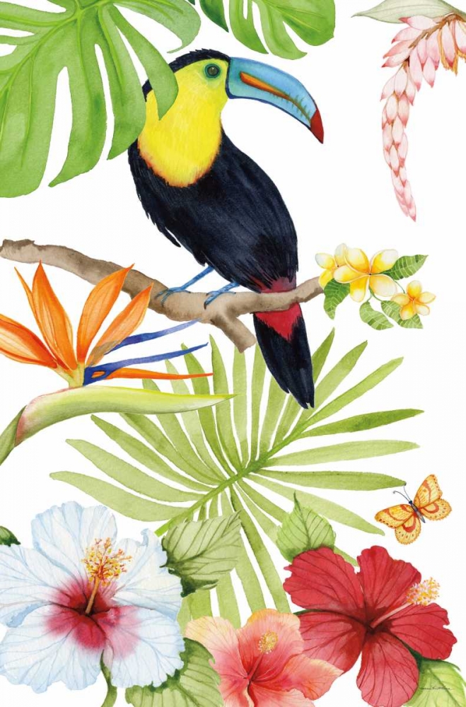 Art Print: Treasures of the Tropics I