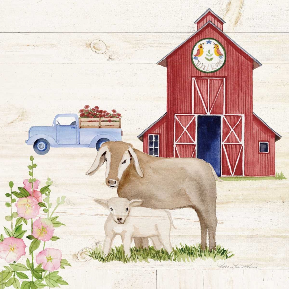 Art Print: Life on the Farm IV