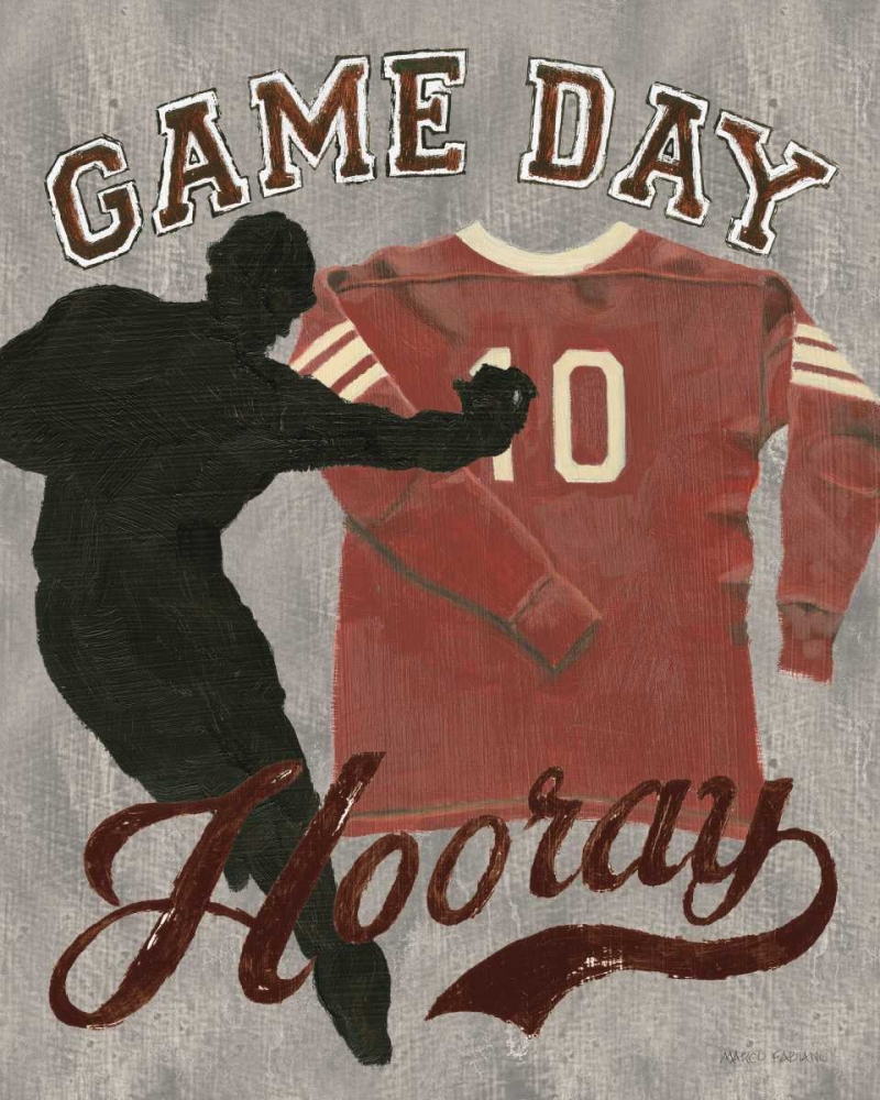 Wall Art Painting id:174536, Name: Game Day I, Artist: Fabiano, Marco