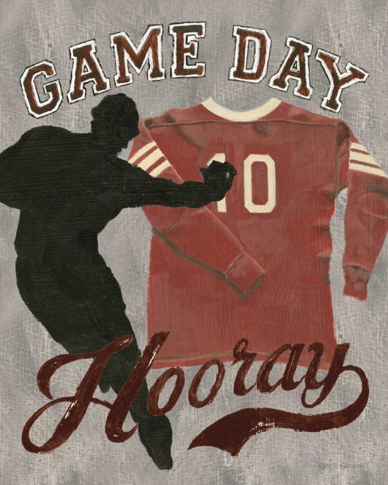 Art Print: Game Day I