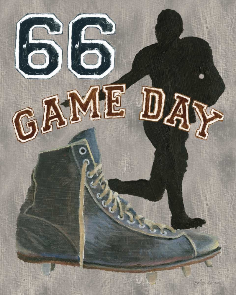 Wall Art Painting id:174534, Name: Game Day II, Artist: Fabiano, Marco