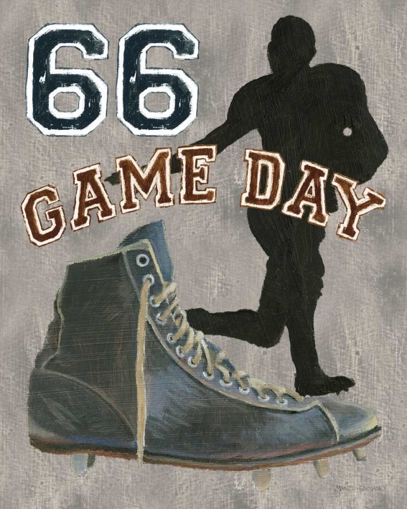 Wall art: Game Day II, by Fabiano, Marco