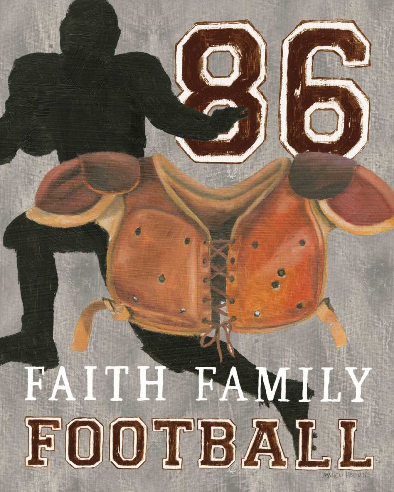 Wall art: Game Day III, by Fabiano, Marco