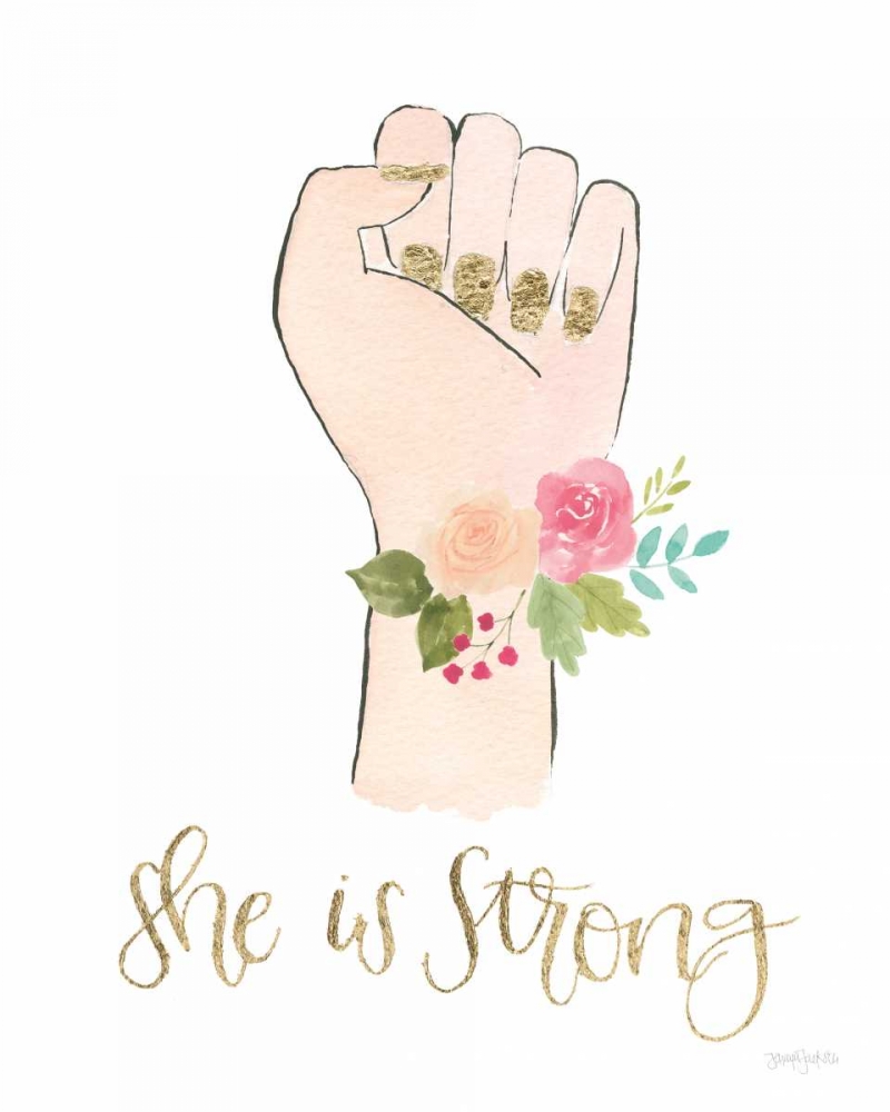 Wall Art Painting id:174414, Name: Girl Power X, Artist: Jackson, Jenaya