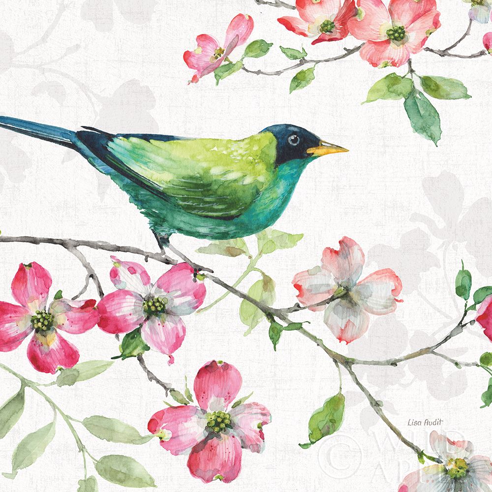 Art Print: Dogwood Garden II