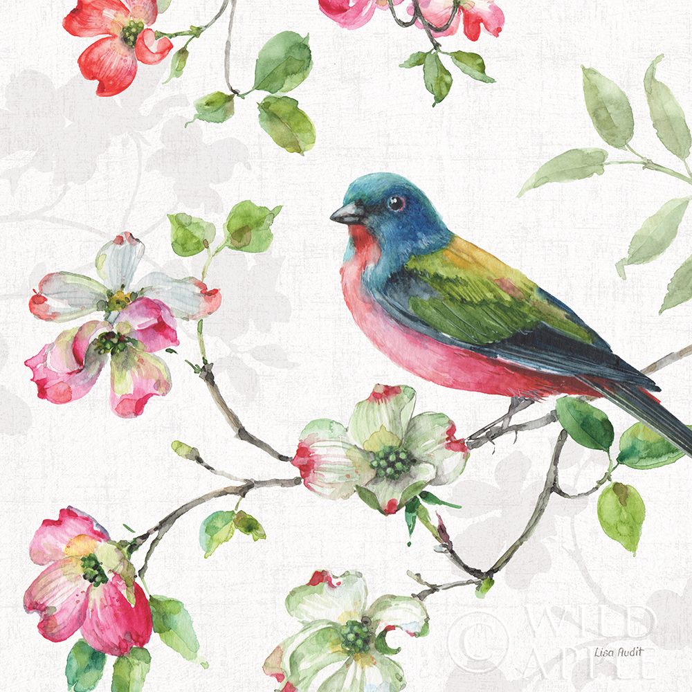 Art Print: Dogwood Garden III