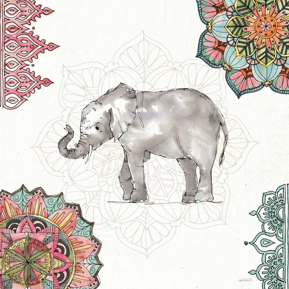 Wall Art Painting id:174493, Name: Mandala Morning II, Artist: Tavoletti, Anne