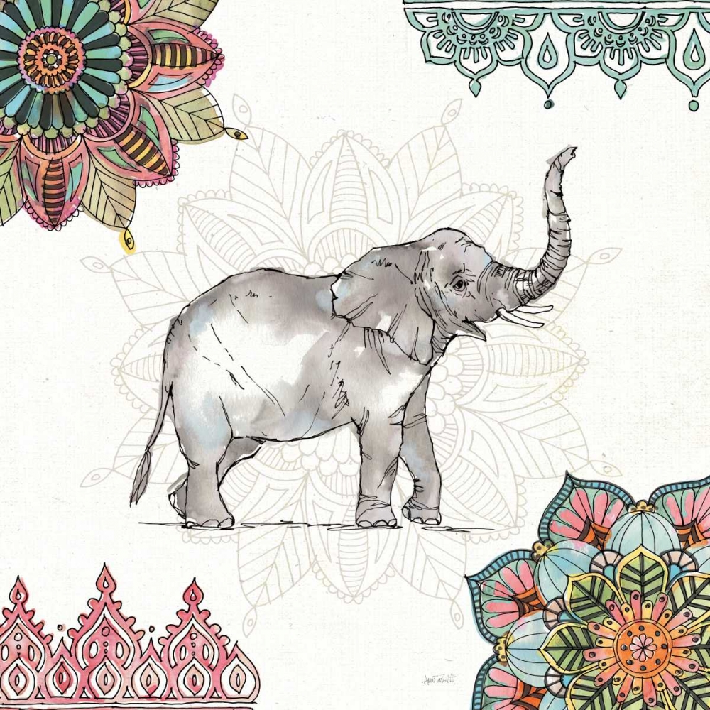 Wall Art Painting id:174494, Name: Mandala Morning III, Artist: Tavoletti, Anne