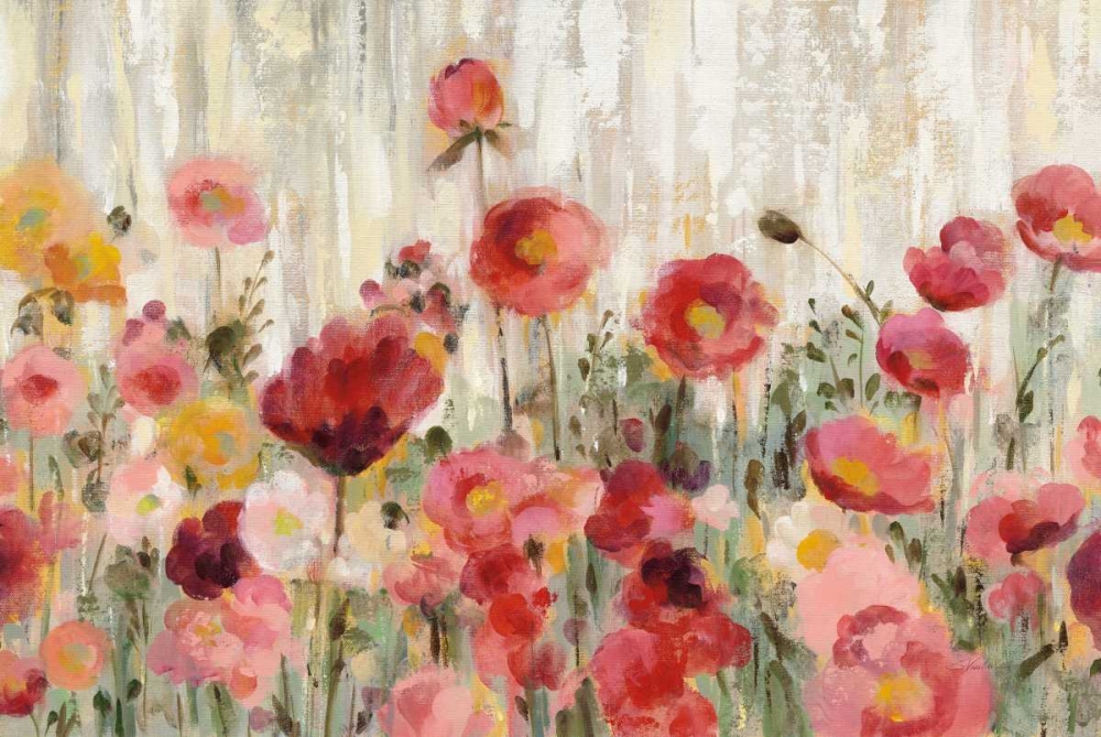 Wall art: Sprinkled Flowers Crop, by Vassileva, Silvia