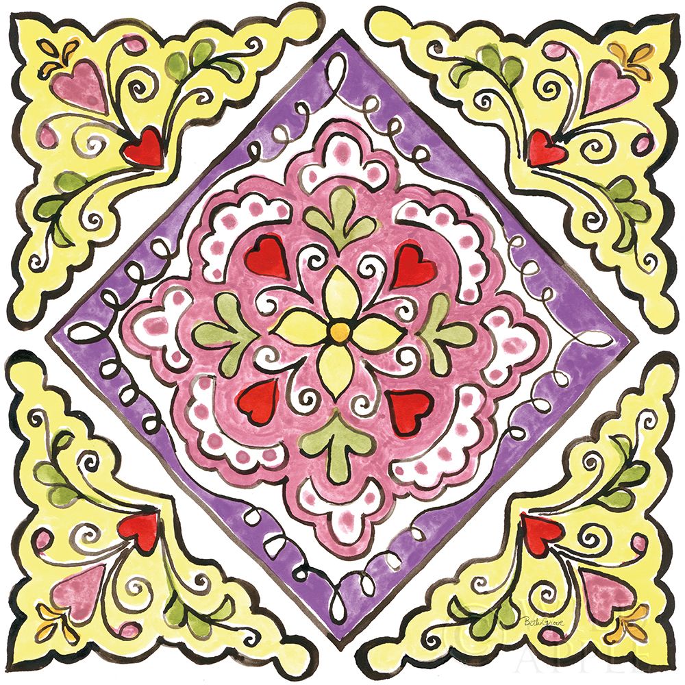 Wall Art Painting id:192659, Name: Sunny Bouquets VI, Artist: Grove, Beth