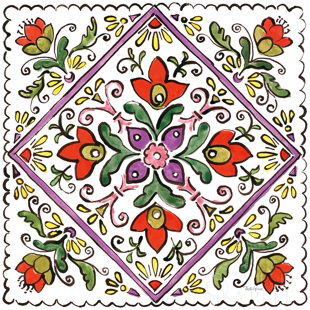 Wall Art Painting id:192658, Name: Sunny Bouquets VII, Artist: Grove, Beth