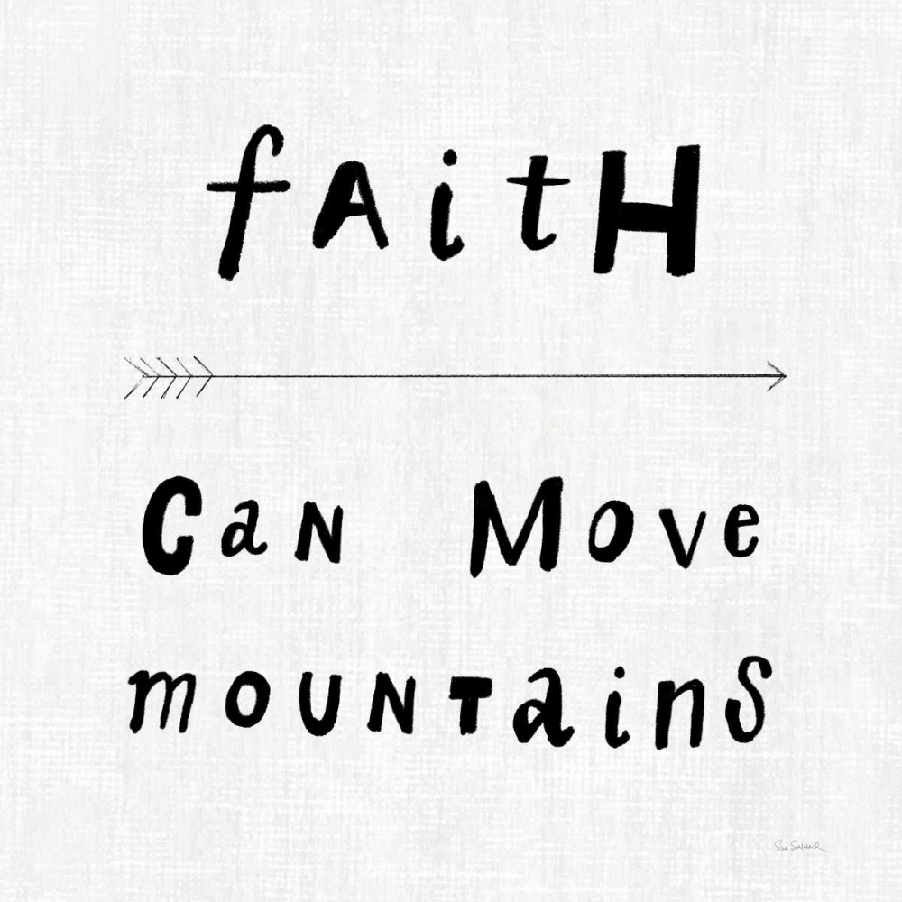 Wall Art Painting id:171900, Name: Beliefs I BW, Artist: Schlabach, Sue