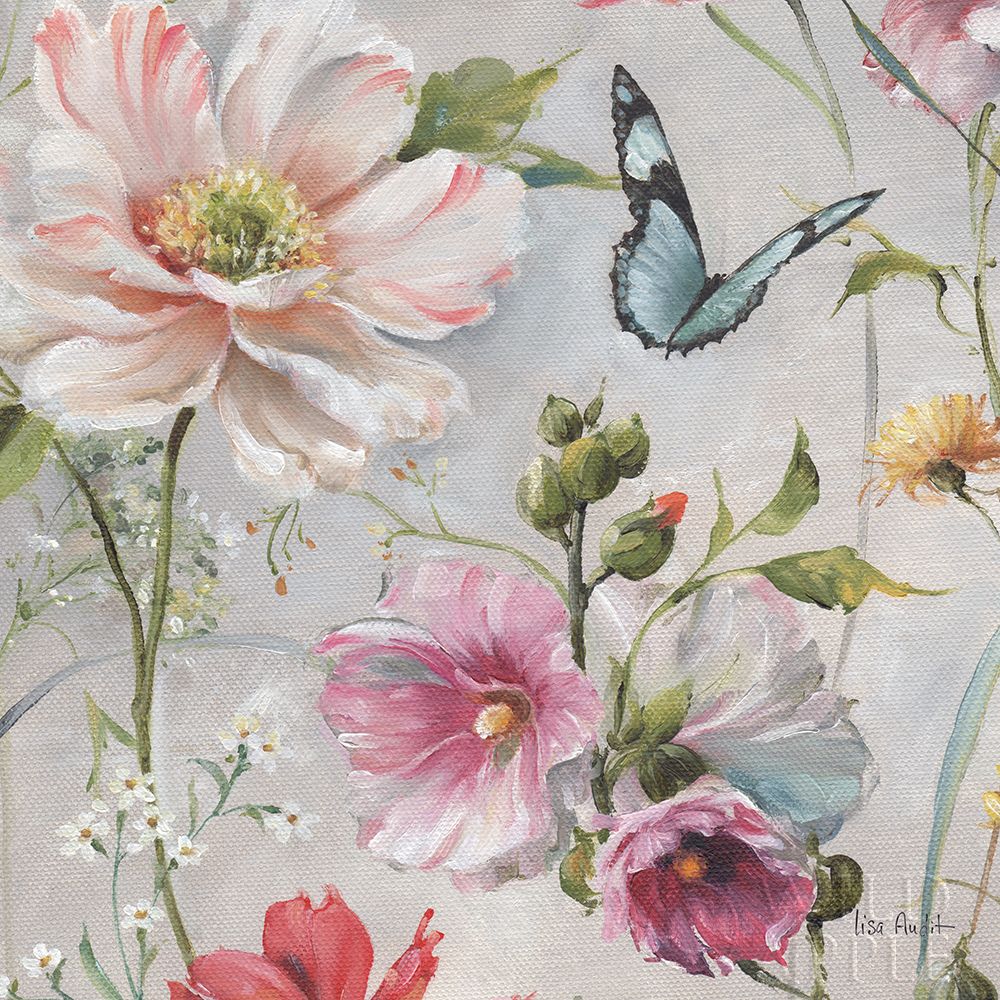 Wall art: Antique Garden II, by Audit, Lisa