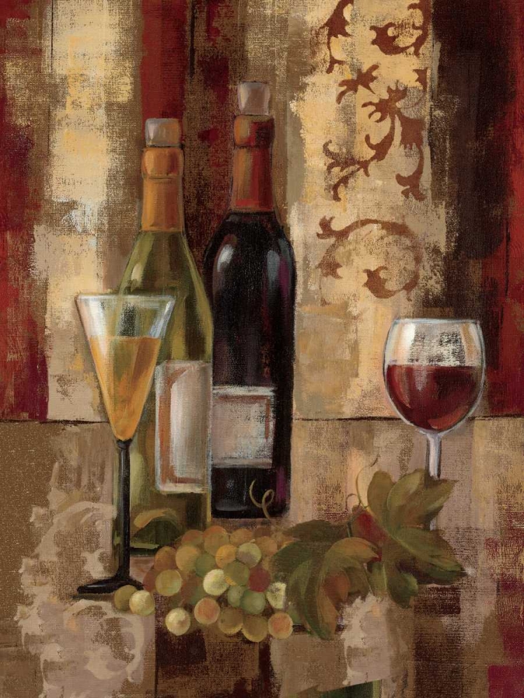 Wall Art Painting id:34017, Name: Graffiti and Wine III, Artist: Vassileva, Silvia