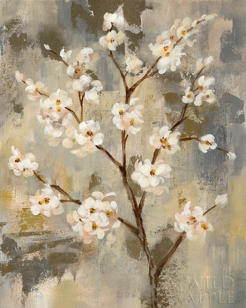 Wall Art Painting id:192518, Name: Neutral Branches II Crop, Artist: Vassileva, Silvia