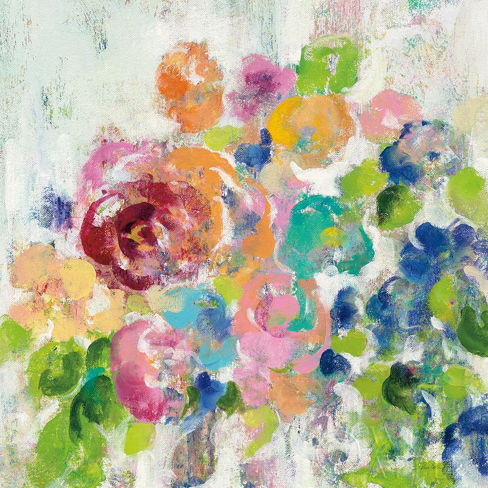 Wall Art Painting id:193192, Name: Hydrangea Bouquet II, Artist: Vassileva, Silvia