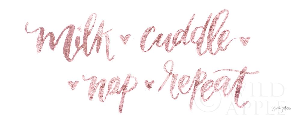 Wall Art Painting id:192490, Name: Sweet Baby Girl III Pink, Artist: Jackson, Jenaya