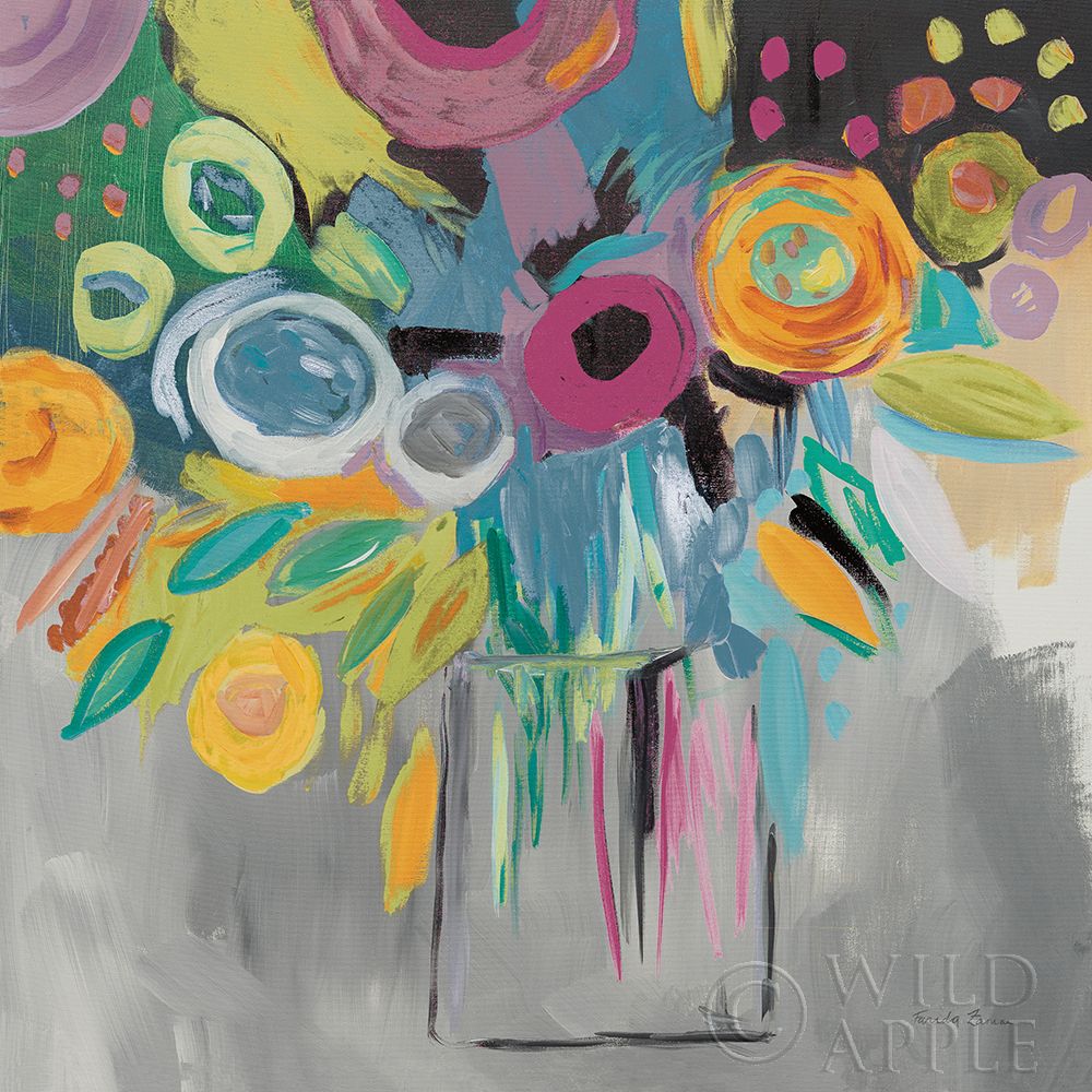 Wall art: Burst of Magic Autumn, by Zaman, Farida