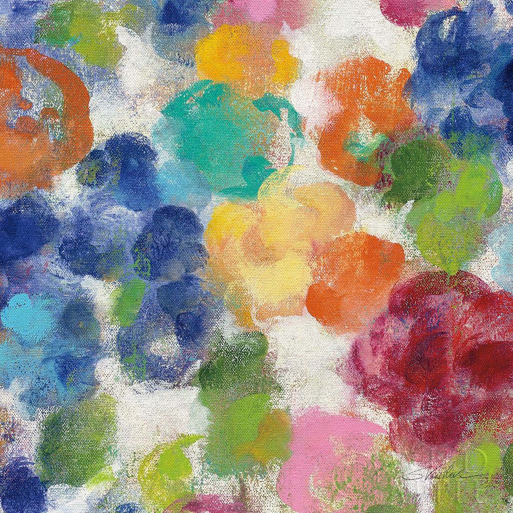 Wall art: Hydrangea Bouquet I Square II, by Vassileva, Silvia