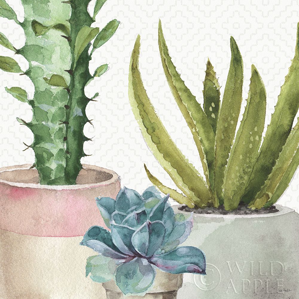 Wall Art Painting id:211637, Name: Mixed Greens XL, Artist: Audit, Lisa