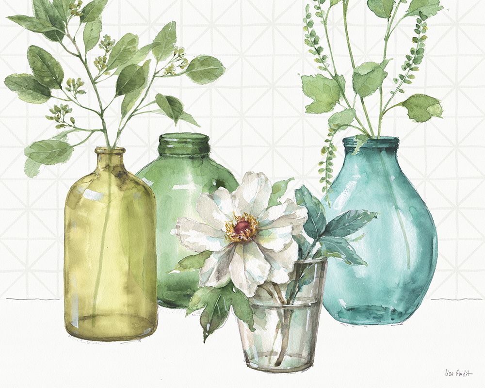 Wall Art Painting id:722307, Name: Mixed Greens LXI, Artist: Audit, Lisa