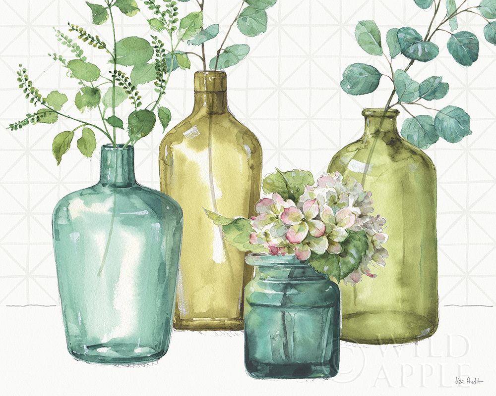 Wall art: Mixed Greens LXII, by Audit, Lisa