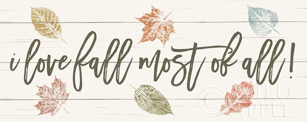 Art Print: Harvest Sentiments Sign I