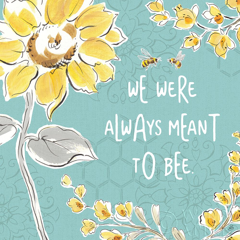 Wall Art Painting id:192719, Name: Bee Happy IV, Artist: Brissonnet, Daphne