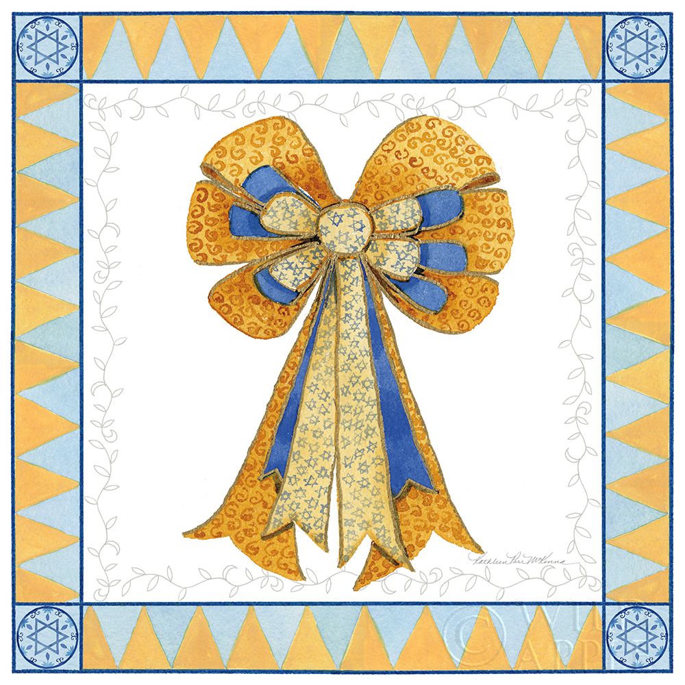 Wall art: Celebrating Hanukkah IV, by McKenna, Kathleen Parr