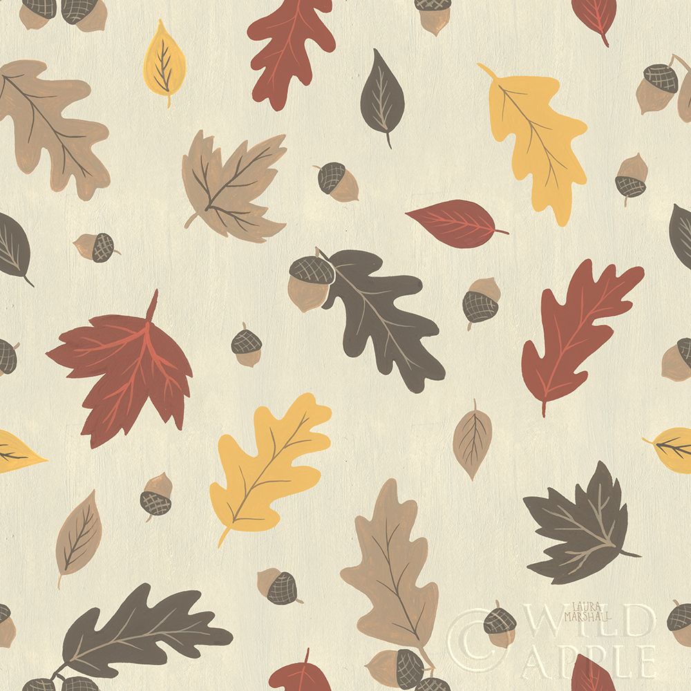 Wall Art Painting id:193302, Name: Autumn Garden Pattern IVA, Artist: Marshall, Laura
