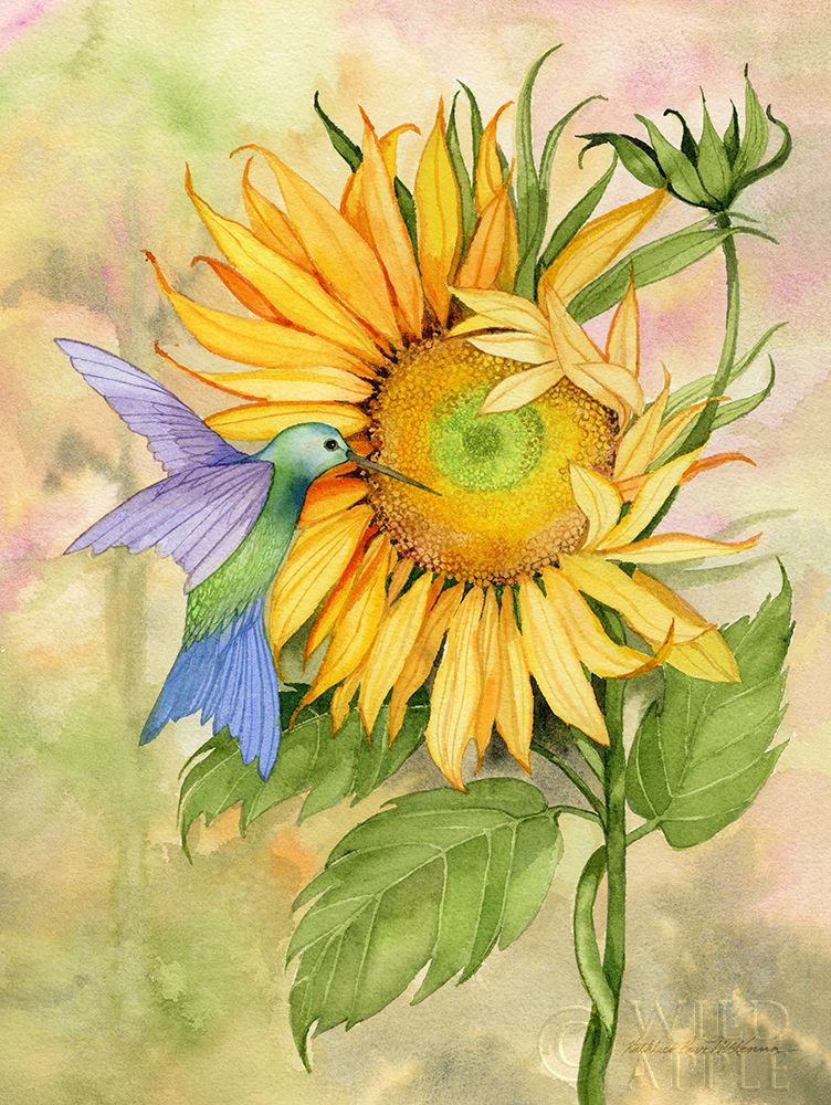 Art Print: Summer Fun Bird