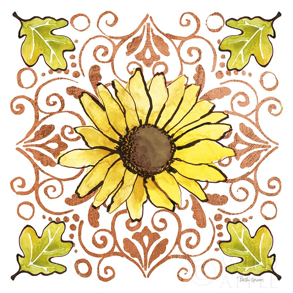 Wall art: October Garden V, by Grove, Beth