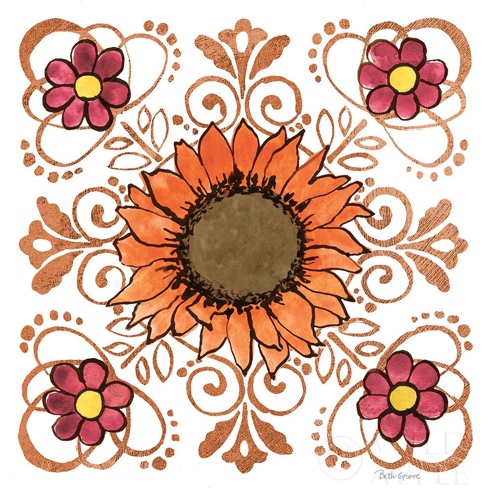 Wall Art Painting id:195331, Name: October Garden VI, Artist: Grove, Beth