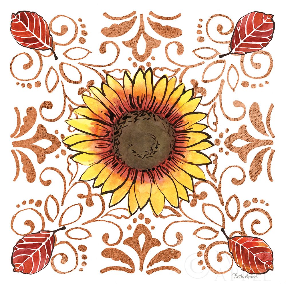 Wall art: October Garden VII, by Grove, Beth