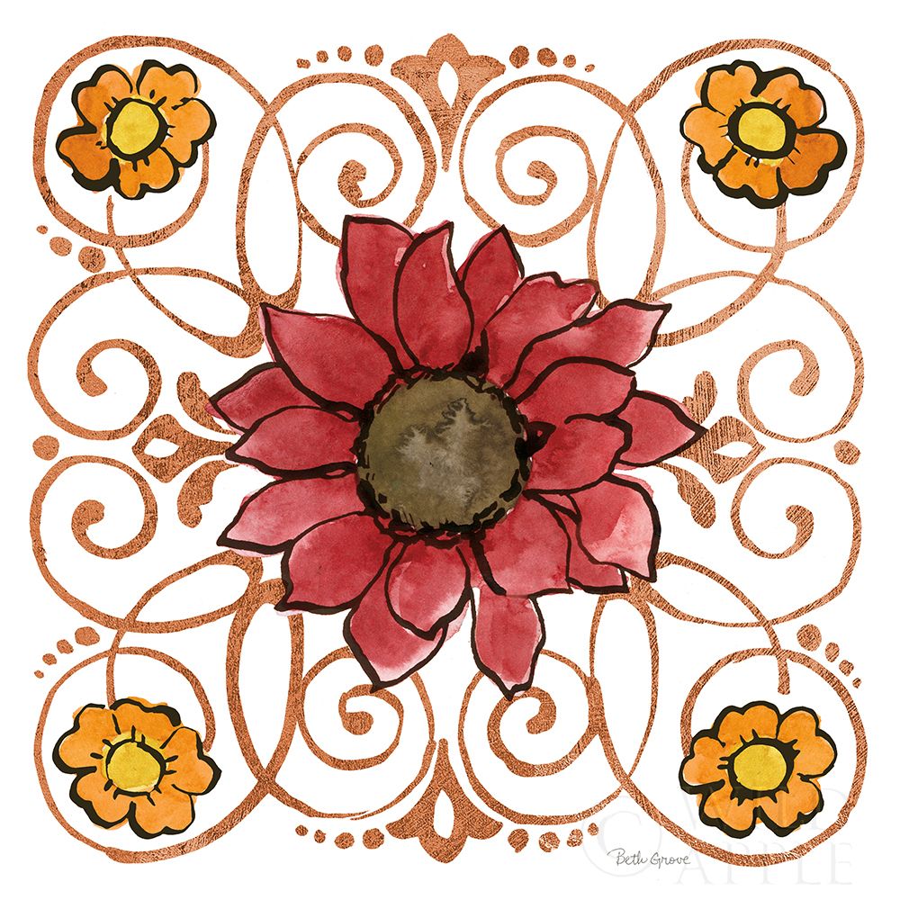 Wall art: October Garden VIII, by Grove, Beth