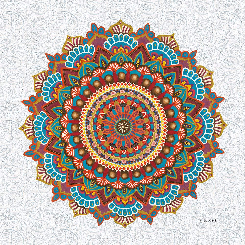 Wall Art Painting id:193365, Name: Mandala Dream, Artist: Wiens, James