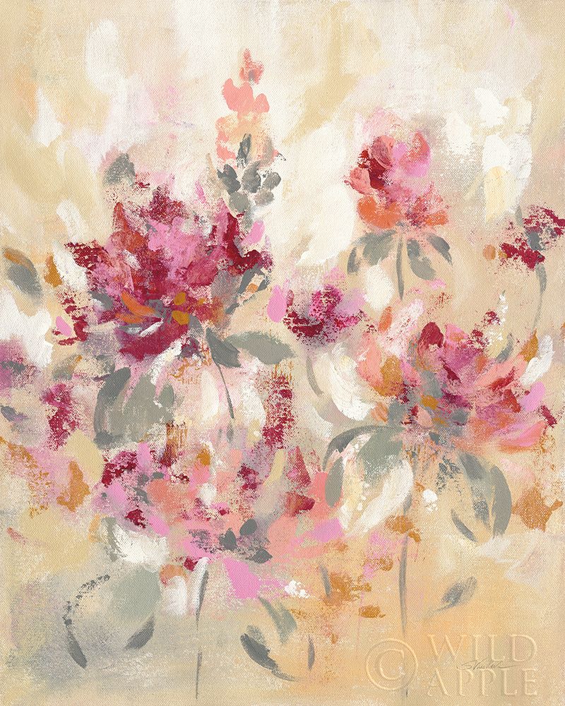 Wall art: Floral Reflections I, by Vassileva, Silvia